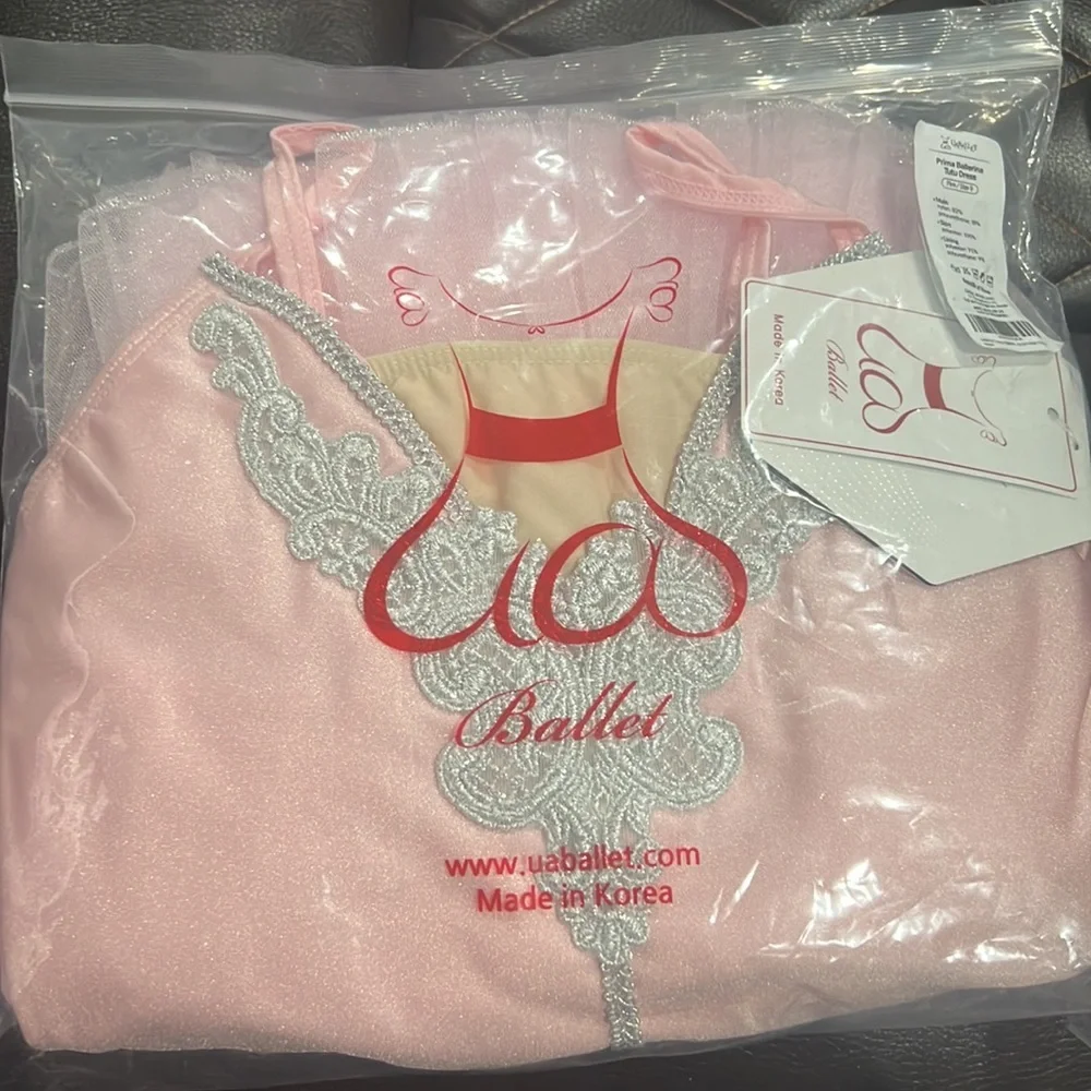 UABALLET Prima Ballerina Dress - Ballet Leotards for Girls, Ballet Tutu Dress
